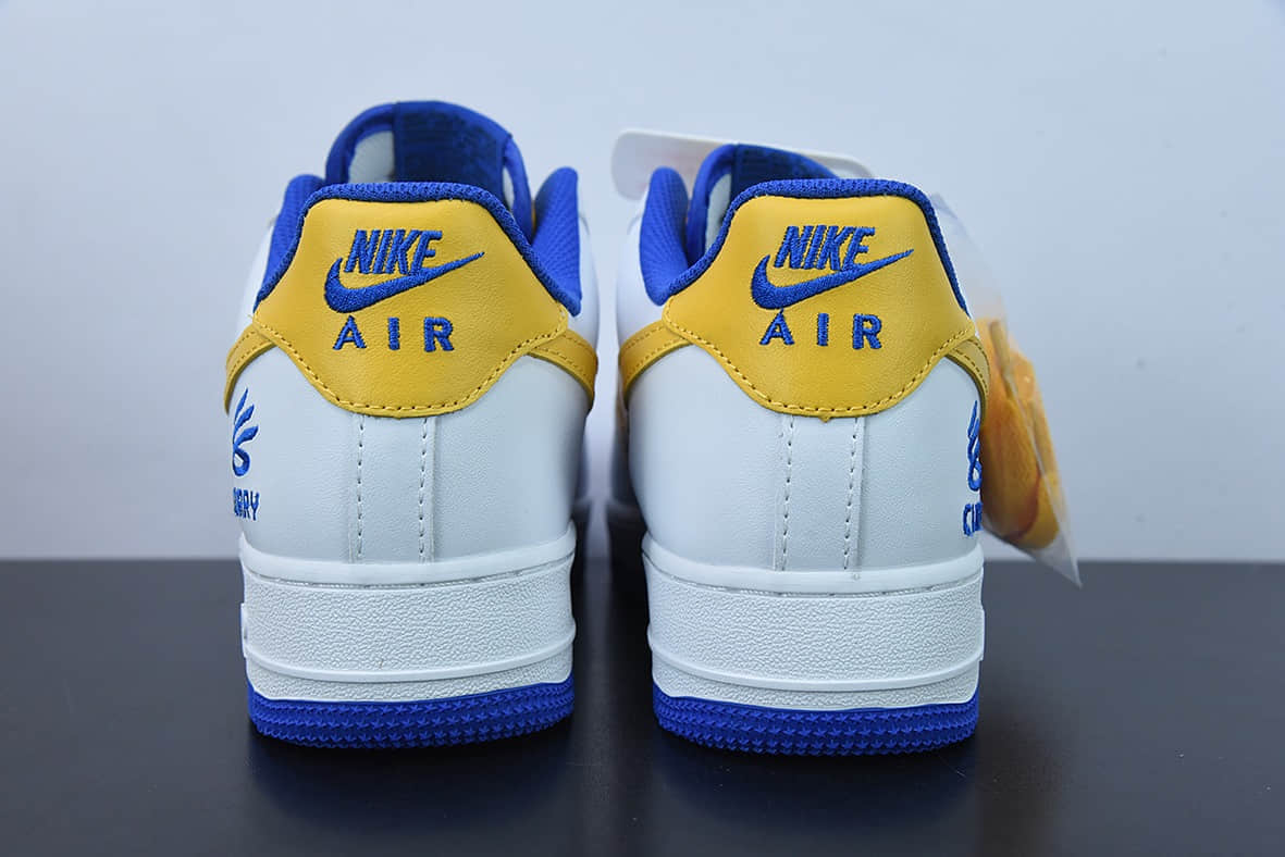 耐克Nike Air Force 1 '07 Low “勇士-库里限定”空军一号低帮休闲板鞋纯原版本 货号:BS8856-115
