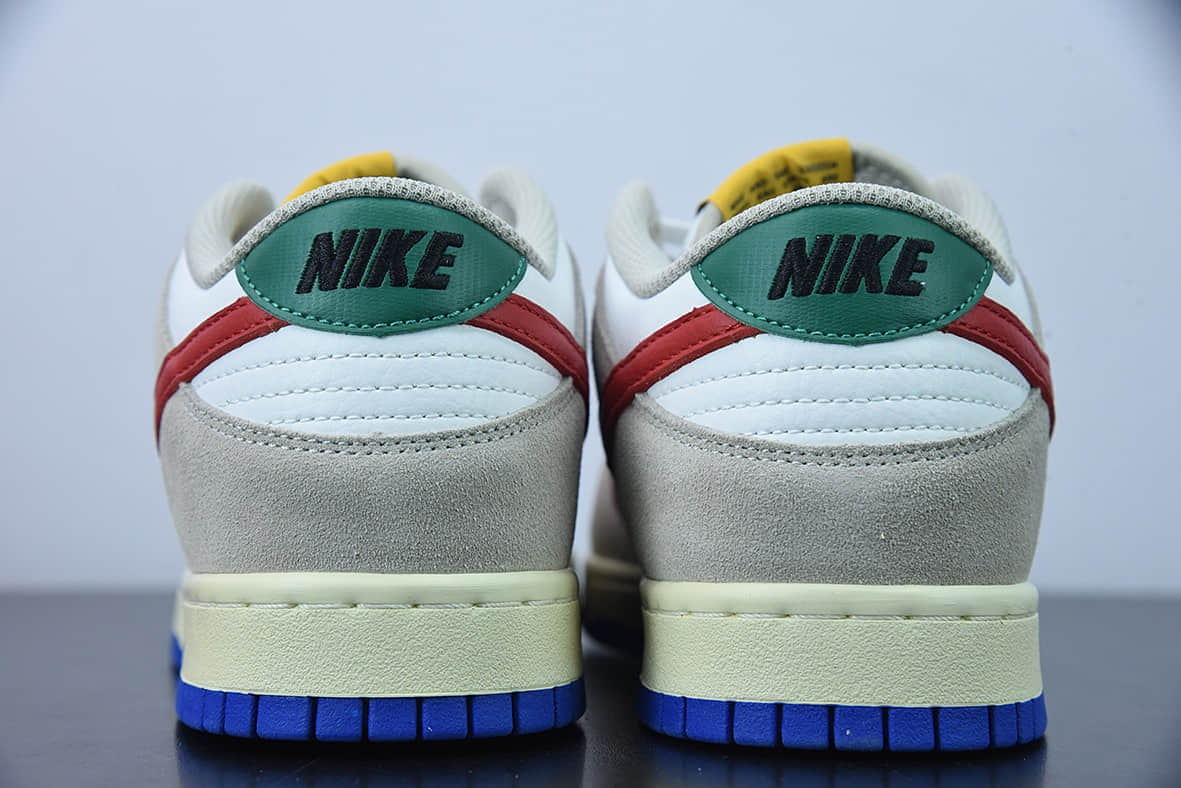 耐克 Nike SB Dunk Low 联名款米白红SB低帮运动休闲板鞋纯原版本 货号:DX6037-781