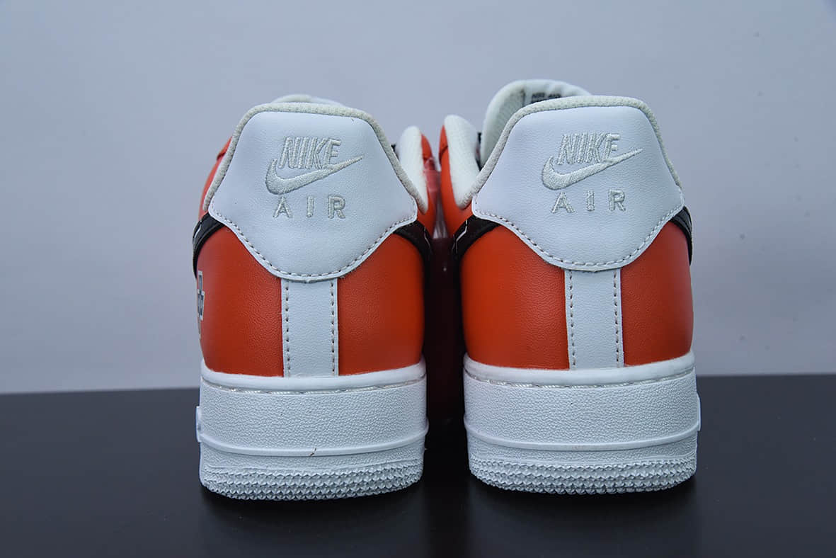耐克Nike Air Force 1 Low’07 白红黑电玩主题空军一号低帮休闲板鞋纯原版本 货号：CW2288-112