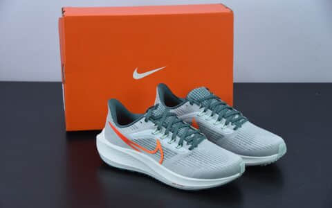 耐克Nike Air Zoom Pegasus 39GreyPatina green39代网织浅灰铜锈绿橙超级飞马涡轮增压马拉松休闲运动慢跑鞋纯原版本 货号：DH4071-003