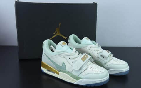 乔丹Air Jordan Legacy AJ312 Low 薄荷绿配色魔术贴三合一板鞋纯原版本 货号:DR8486-131