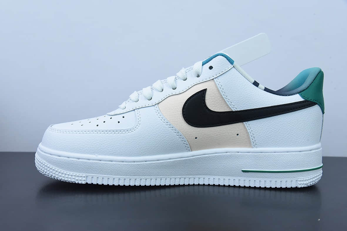 耐克Nike Air Force 1 Low 白绿勾空军一号低帮运动休闲板鞋纯原版本 货号:DM0109-100