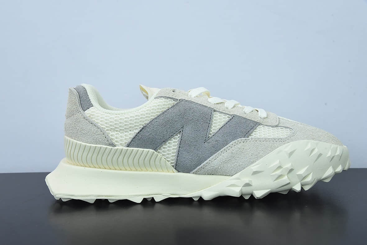新百伦New Balance XC72 Art of Nothing系列白灰大网眼布低帮高端复古老爹风休闲运动慢跑鞋纯原版本 货号:UXC72NDE