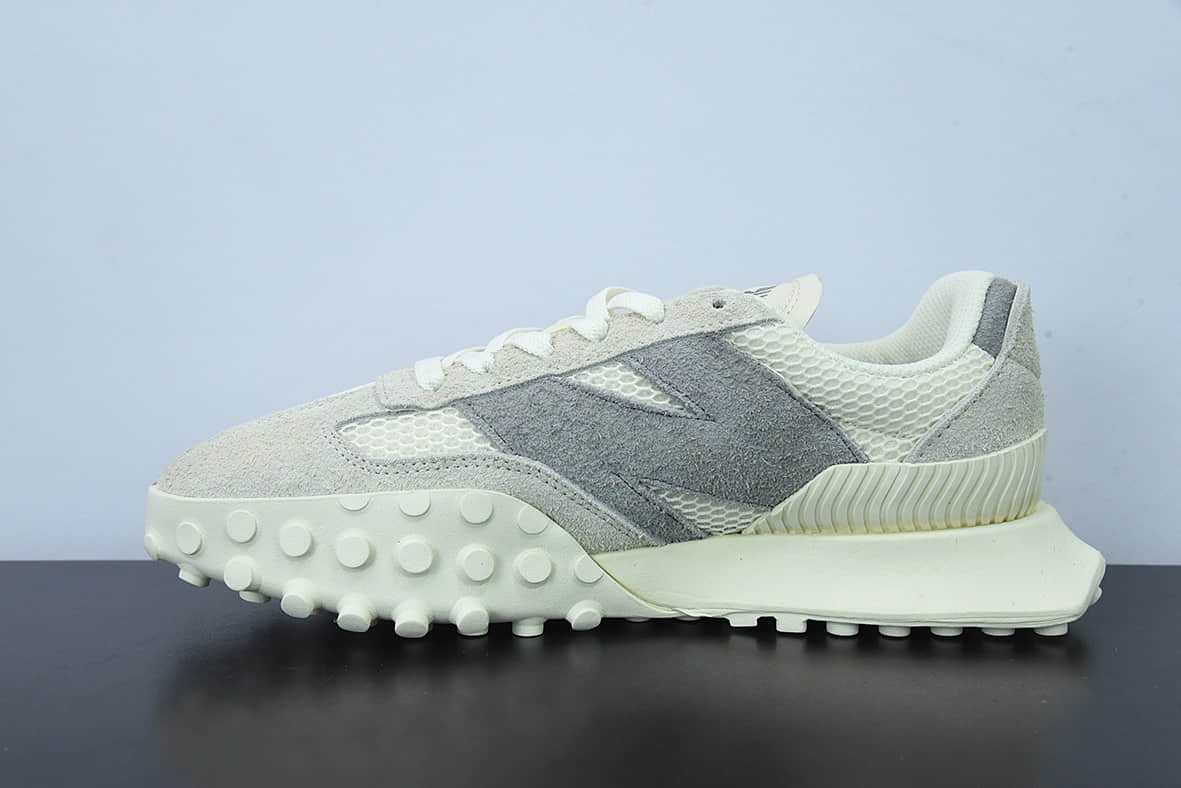 新百伦New Balance XC72 Art of Nothing系列白灰大网眼布低帮高端复古老爹风休闲运动慢跑鞋纯原版本 货号:UXC72NDE