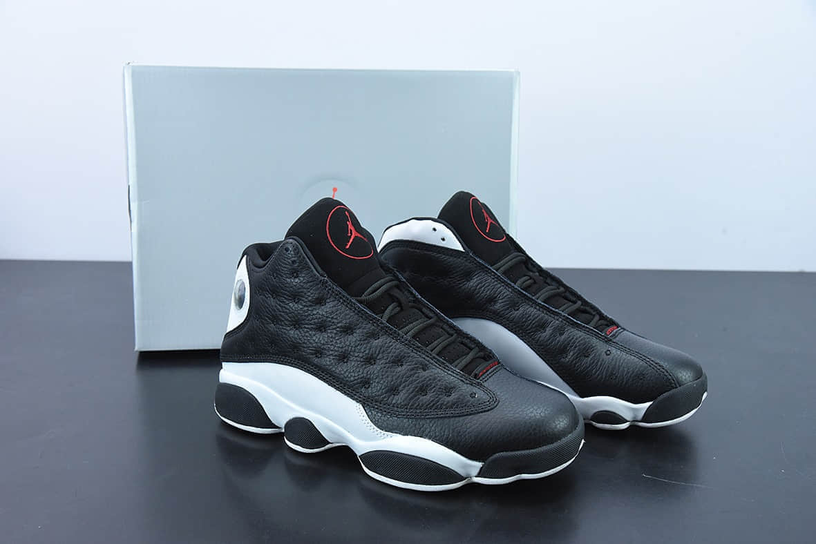 乔丹Air Jordan 13 AJ13 “Reverse He Got Game”反转黑白熊猫AJ13代高帮篮球鞋纯原版本 货号:414571-061