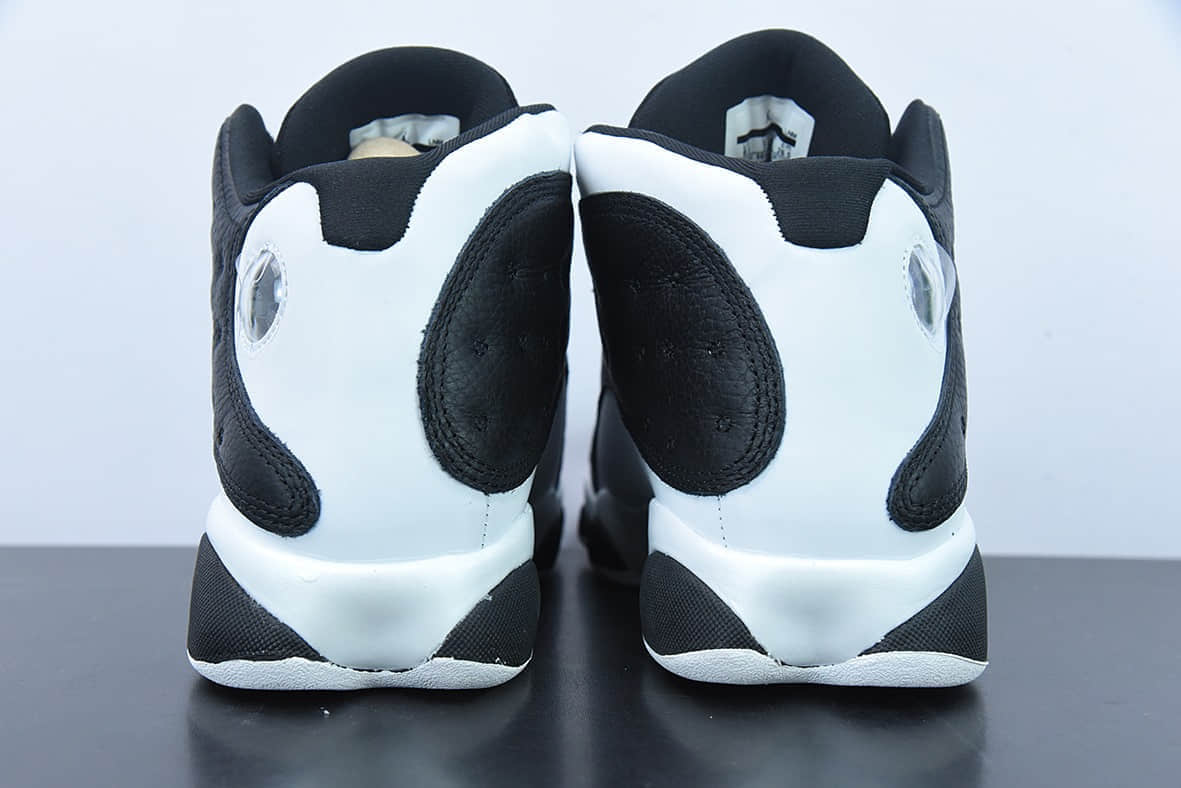 乔丹Air Jordan 13 AJ13 “Reverse He Got Game”反转黑白熊猫AJ13代高帮篮球鞋纯原版本 货号:414571-061