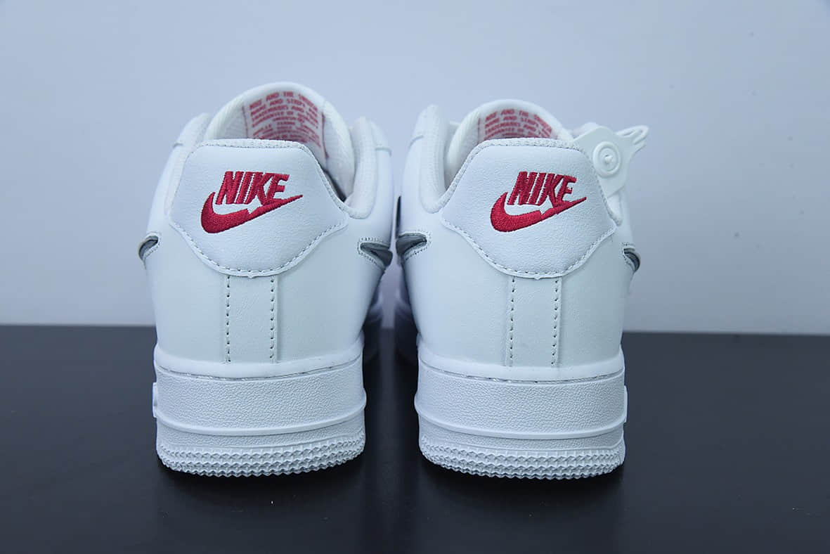 耐克Nike Air Force 1 LV8(GS)白银满天星果冻勾空军一号低帮休闲板鞋纯原版本 货号:DC9651-100