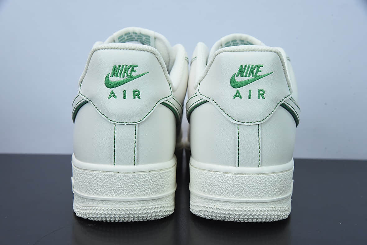 耐克Nike Air Force 1 Low 白绿满天星空军一号低帮休闲板鞋纯原版本 货号：315122-505