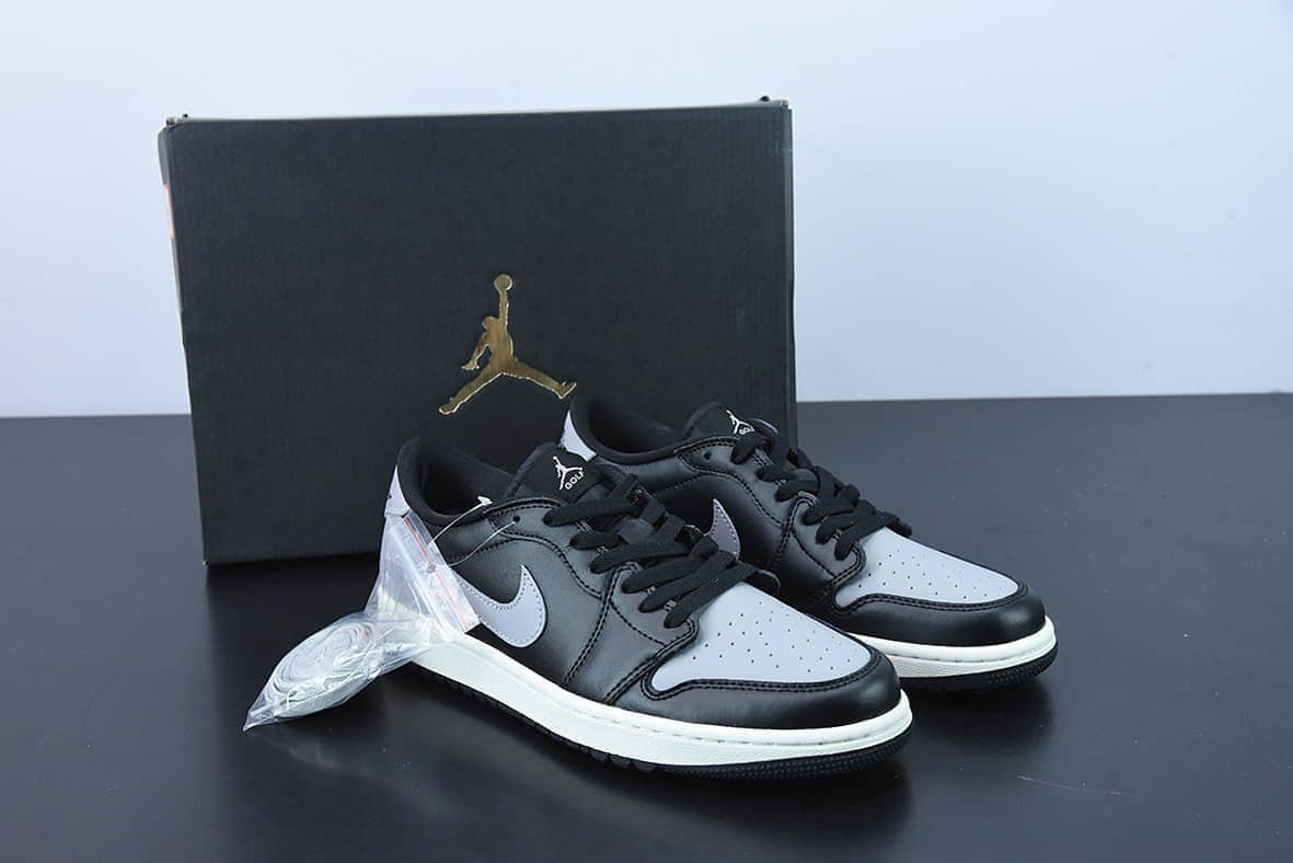 乔丹Air Jordan 1 Golf AJ1黑灰影子高尔夫系列复古运动鞋纯原版本 货号:DD9315-001