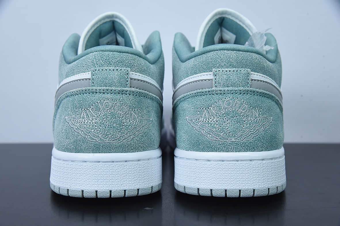 乔丹Air Jordan 1 Low New Emerald AJ1 乔1翡翠蓝复古篮球鞋纯原版本 货号:DN3705-301