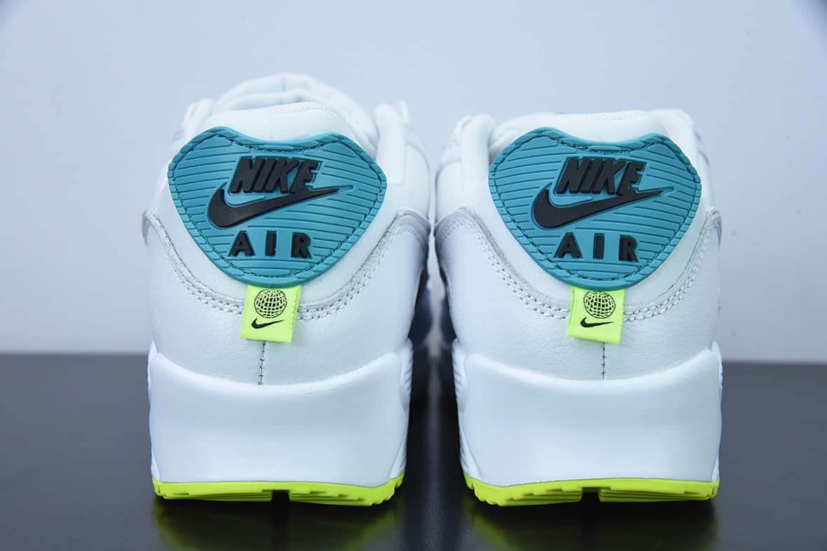 耐克Nike Air Max 90 SE“ Worldwide”全新配色白蓝气垫复古跑鞋纯原版本 货号:CK7069-100
