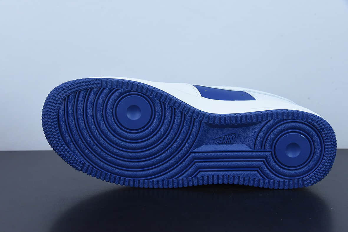 耐克Nike Air Force 1 Low 白蓝拼接空军一号低帮运动休闲板鞋纯原版本 货号：DA4093-101