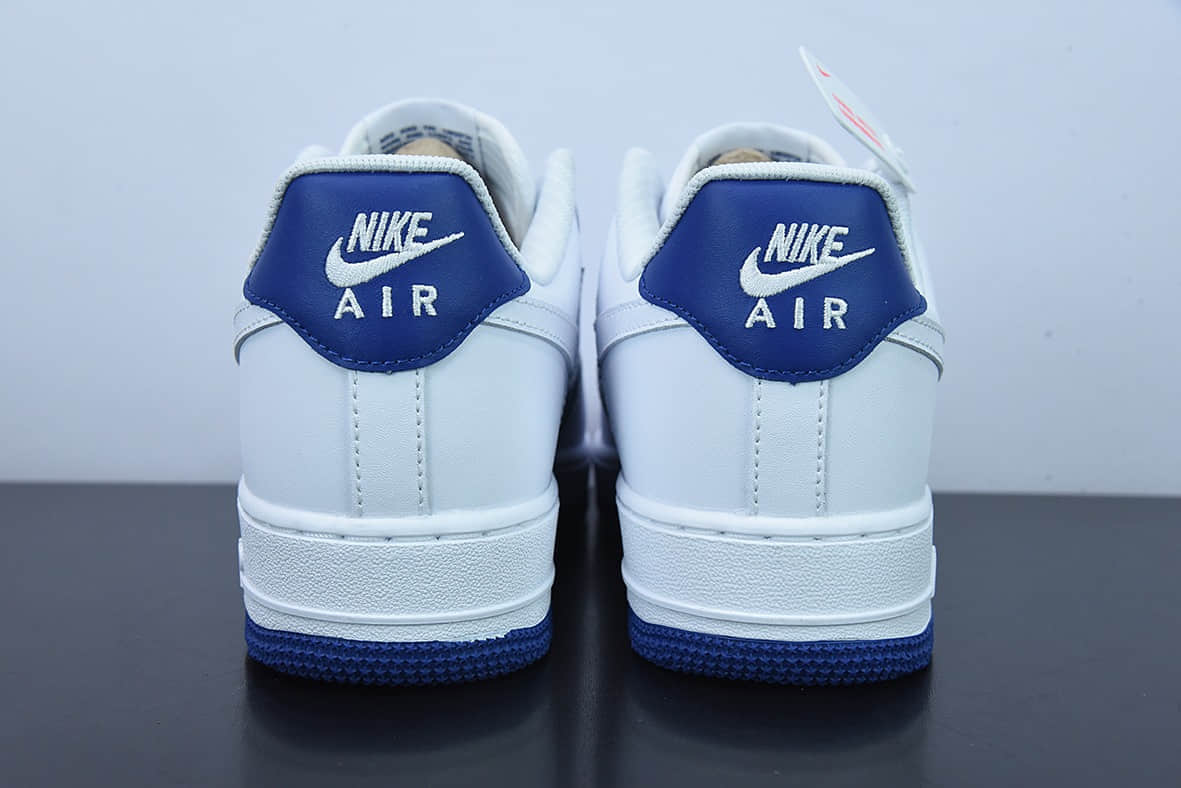 耐克Nike Air Force 1 Low 白蓝拼接空军一号低帮运动休闲板鞋纯原版本 货号：DA4093-101