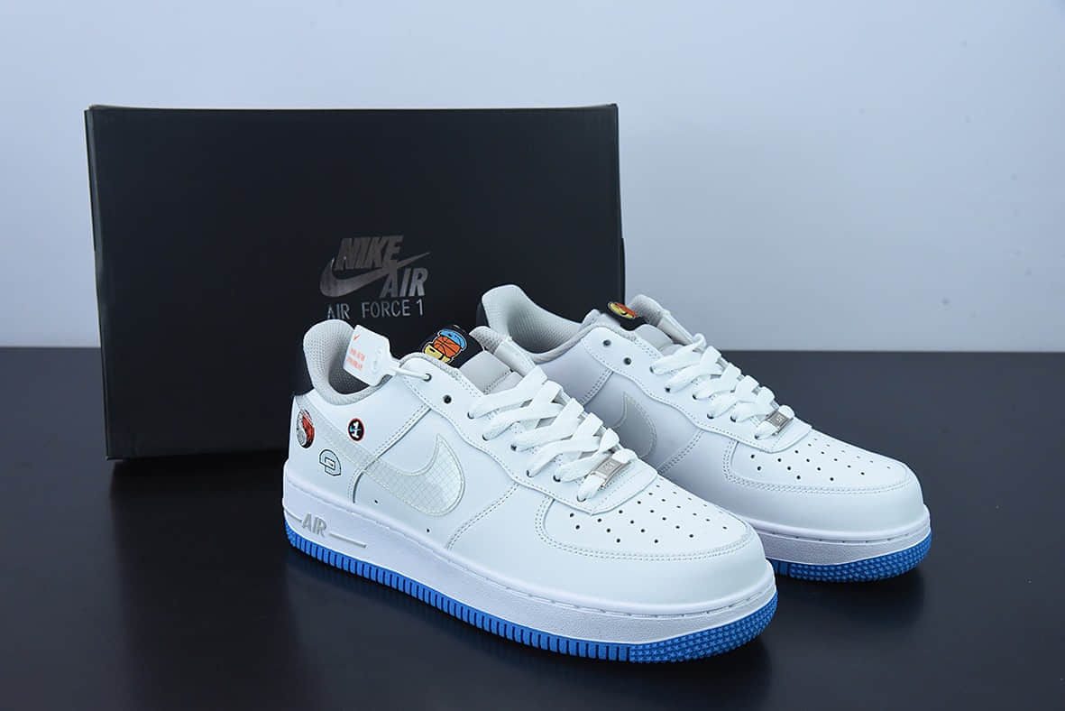 耐克Nike Air Force 1 Low “Photon Dust White” 阴阳篮球空军一号低帮百搭休闲板鞋纯原版本 货号:DM8088-100