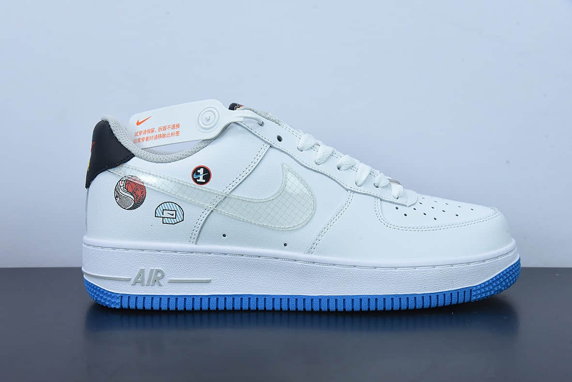 耐克Nike Air Force 1 Low “Photon Dust White” 阴阳篮球空军一号低帮百搭休闲板鞋纯原版本 货号:DM8088-100