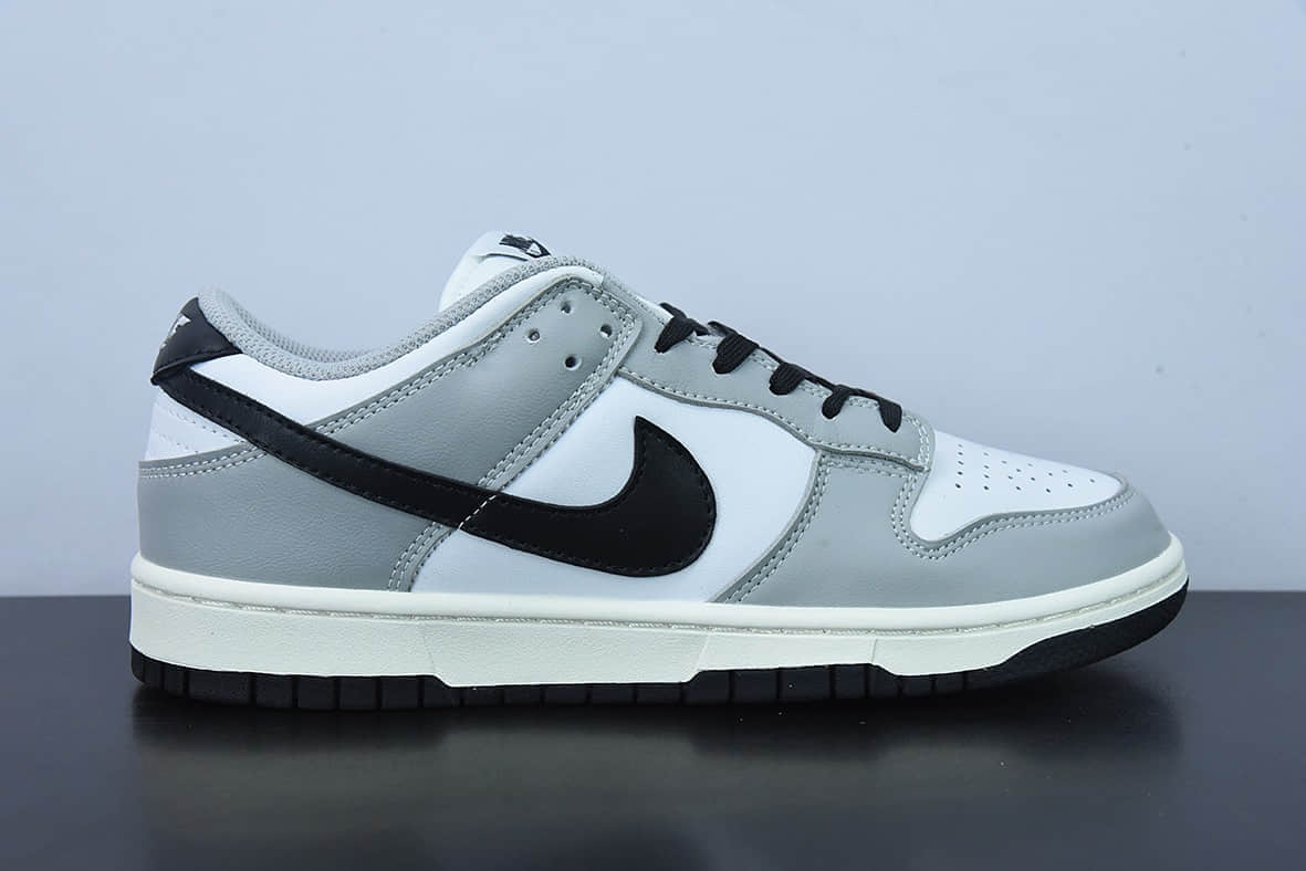 耐克Nike SB Dunk Low RetroLight Smoke Grey白灰黑做旧扣篮系列低帮休闲运动滑板板鞋纯原版本 货号:DD1503-117