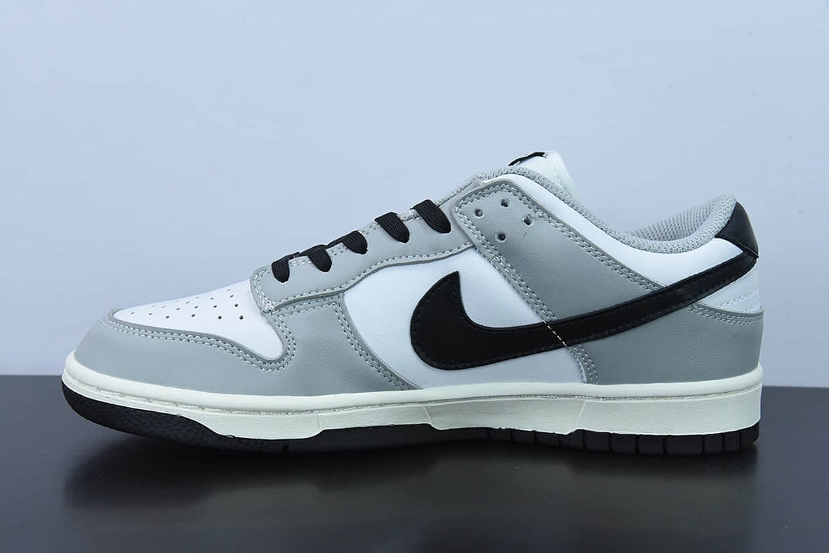 耐克Nike SB Dunk Low RetroLight Smoke Grey白灰黑做旧扣篮系列低帮休闲运动滑板板鞋纯原版本 货号:DD1503-117