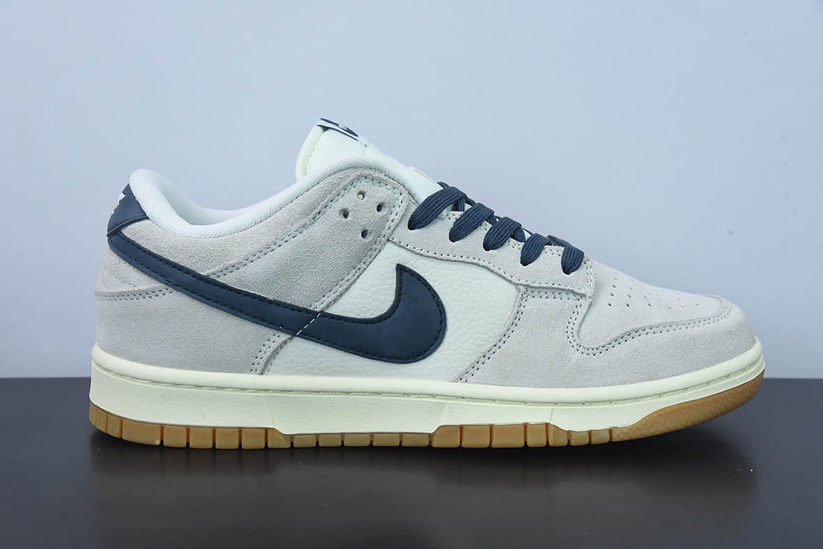 耐克Nike By You SB Dunk Low Retro SP“白灰深蓝”扣篮系列低帮休闲运动滑板板鞋纯原版本 货号:HC0808-200