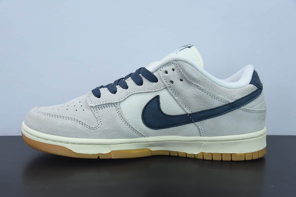 耐克Nike By You SB Dunk Low Retro SP“白灰深蓝”扣篮系列低帮休闲运动滑板板鞋纯原版本 货号:HC0808-200