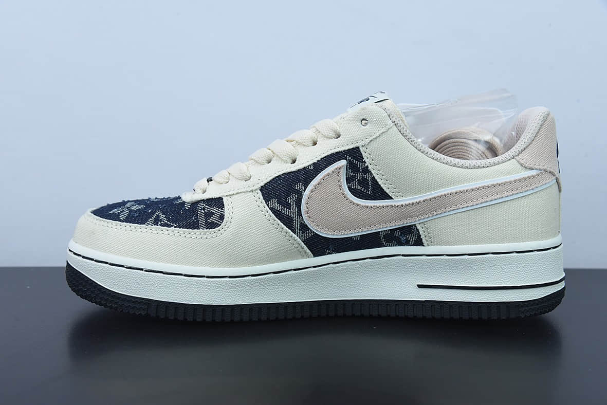 耐克Nike Air Force 1 '07 印花拼接空军一号低帮休闲板鞋纯原版本 货号:315122-667