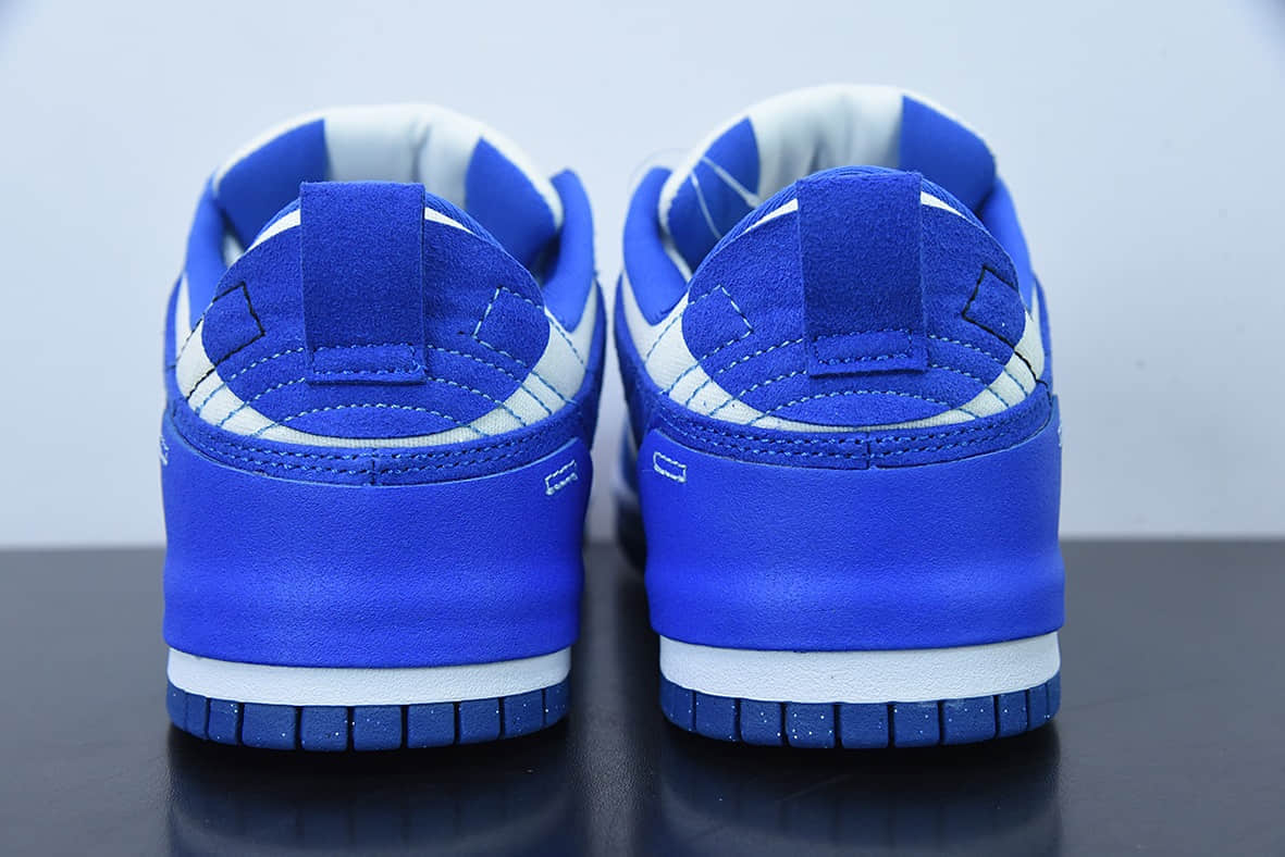 耐克Nike Dunk Low Disrupt 2 Desert Bronze 克莱因蓝破坏二代系列全新解构风轻量扣篮低帮休闲运动滑板鞋纯原版本 货号:DH4402-102