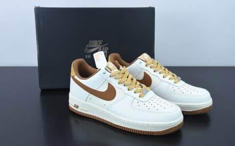 耐克Nike Air Force 1 巴木色空军一号经典低帮休闲板鞋纯原版本 货号:CW3388-204