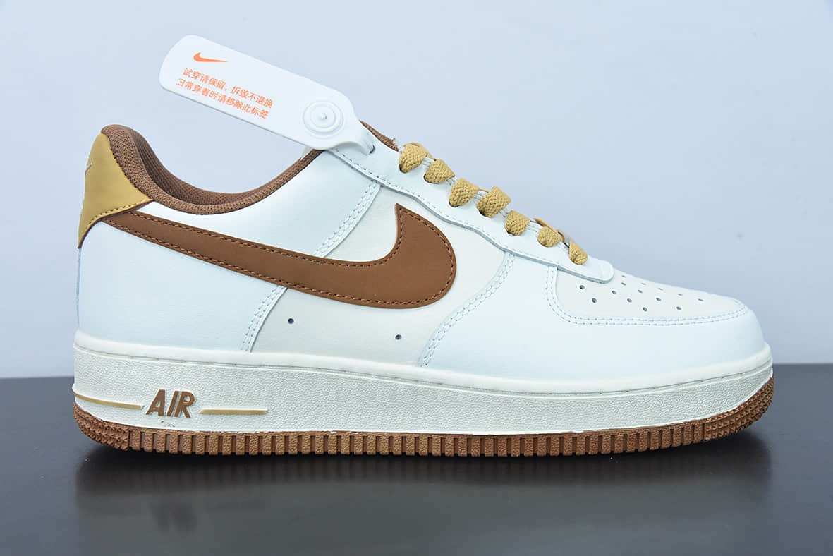 耐克Nike Air Force 1 巴木色空军一号经典低帮休闲板鞋纯原版本 货号:CW3388-204