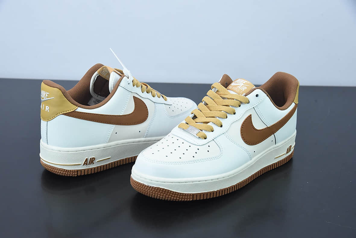 耐克Nike Air Force 1 巴木色空军一号经典低帮休闲板鞋纯原版本 货号:CW3388-204
