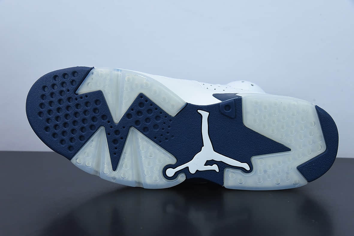 乔丹Air Jordan 6 Retro 白蓝午夜蓝乔丹AJ6代复古休闲文化篮球鞋纯原版本 货号:CT8529-141
