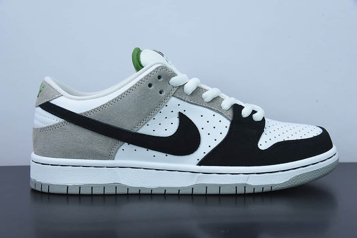 耐克Nike SB Dunk Low Chloroph yll 灰白黑叶绿素低帮休闲板鞋纯原版本 货号:BQ6817-011