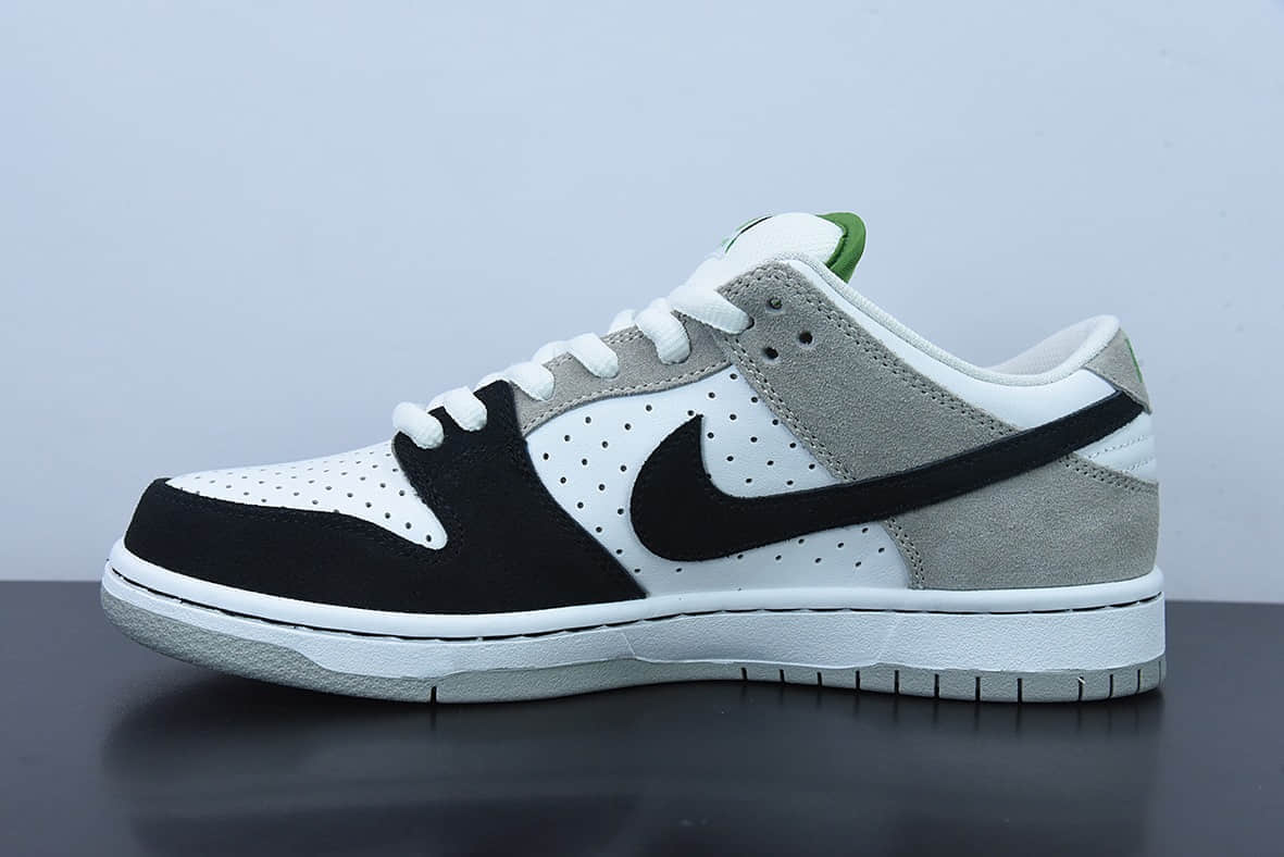 耐克Nike SB Dunk Low Chloroph yll 灰白黑叶绿素低帮休闲板鞋纯原版本 货号:BQ6817-011