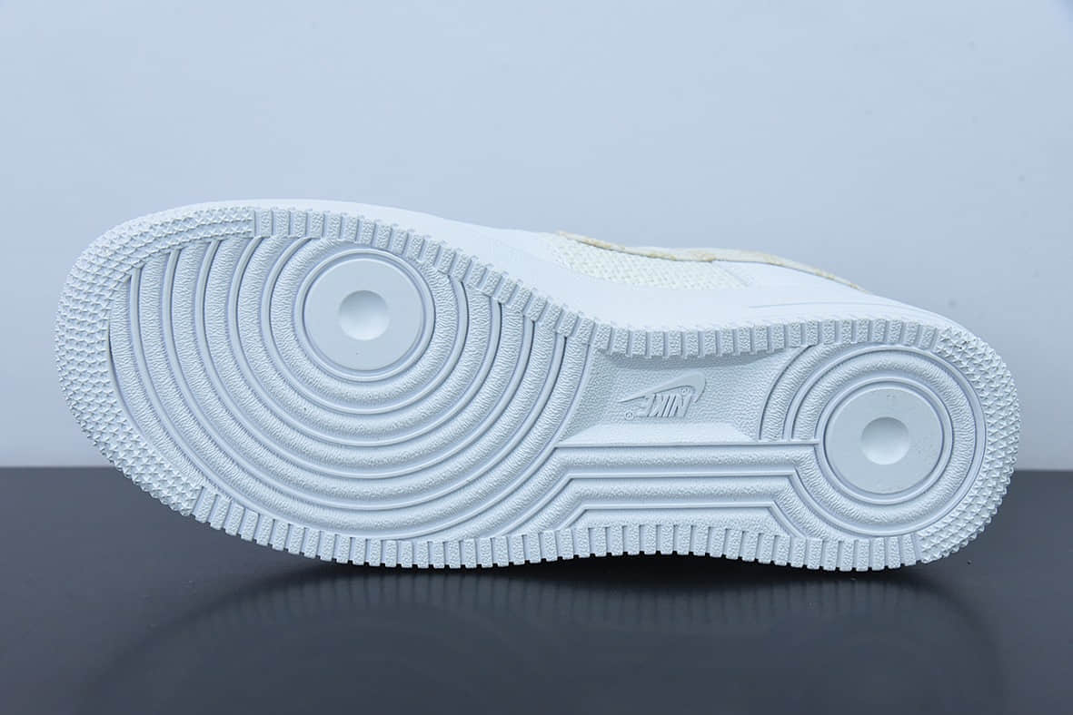 耐克Nike Air Force 1'07 Low 小香风花卉空军一号低帮经典休闲板鞋纯原版本 货号：DO9458-100