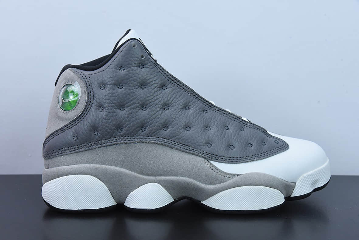 乔丹Air Jordan 13 Retro 雾霾灰渣渣灰高帮篮球鞋纯原版本 货号:414571-016