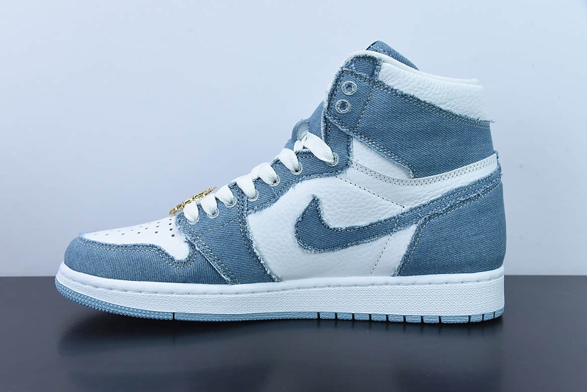 乔丹Air Jordan 1 Retro High Denim AJ1单宁牛仔高帮篮球鞋纯原版本 货号:DM9036-104