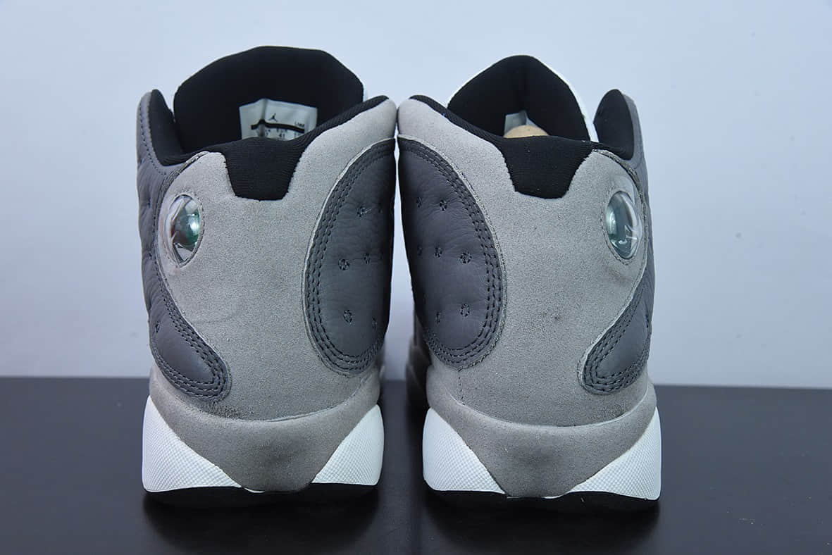 乔丹Air Jordan 13 Retro 雾霾灰渣渣灰高帮篮球鞋纯原版本 货号:414571-016