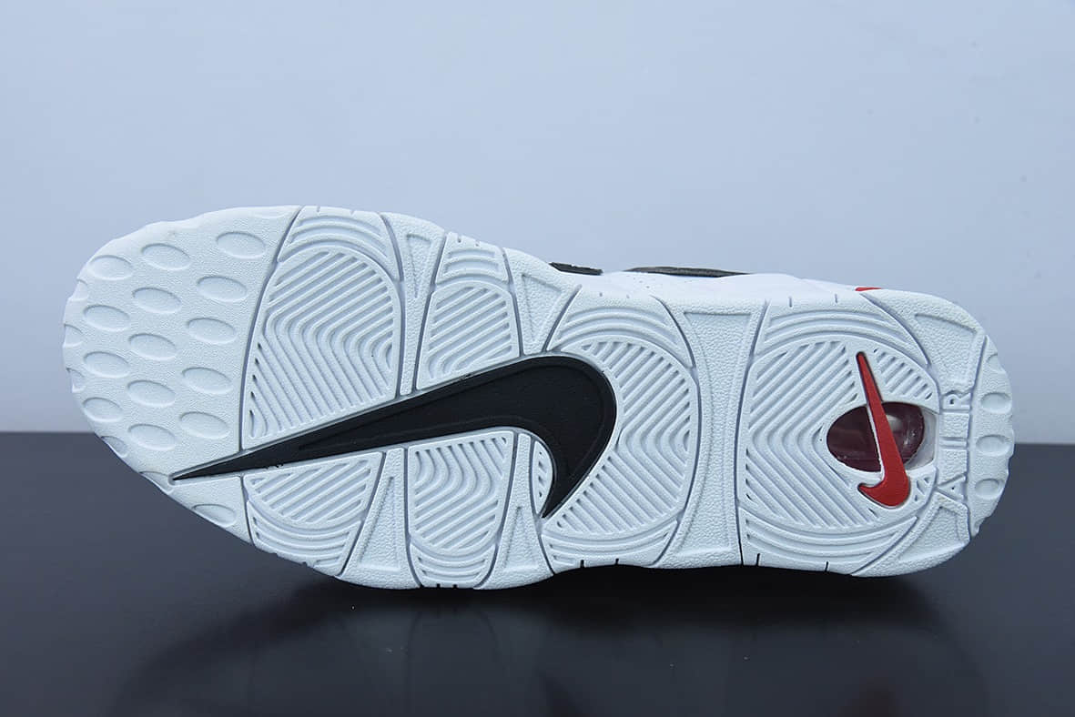 耐克Nike Air More Uptempo 96 QS 黑白小雏菊大AIR皮蓬古复篮球鞋纯原版本 货号:DM8150-100