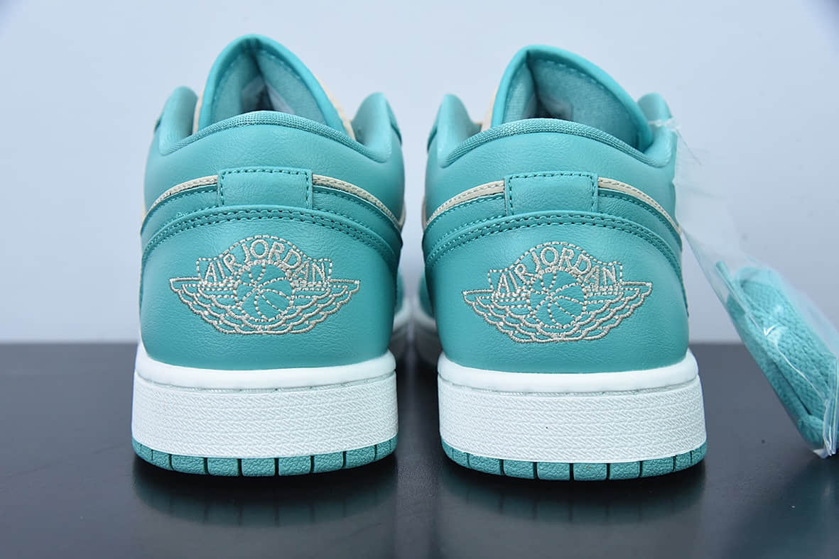 乔丹Air Jordan 1 LowWhiteLemonadeAJ1乔丹一代湖水蓝低帮经典复古文化休闲运动篮球鞋纯原版本 货号:DC0774-131