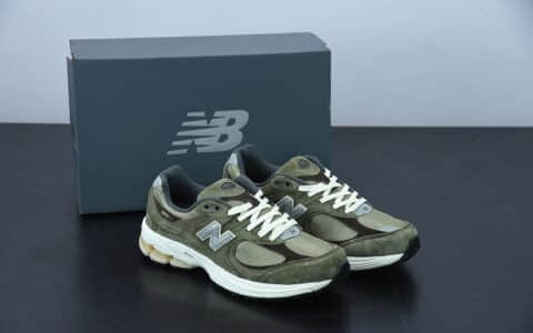 新百伦New Balance ML2002 麂皮橄榄绿灰银复古休闲跑步鞋纯原版本 货号：M2002RHN