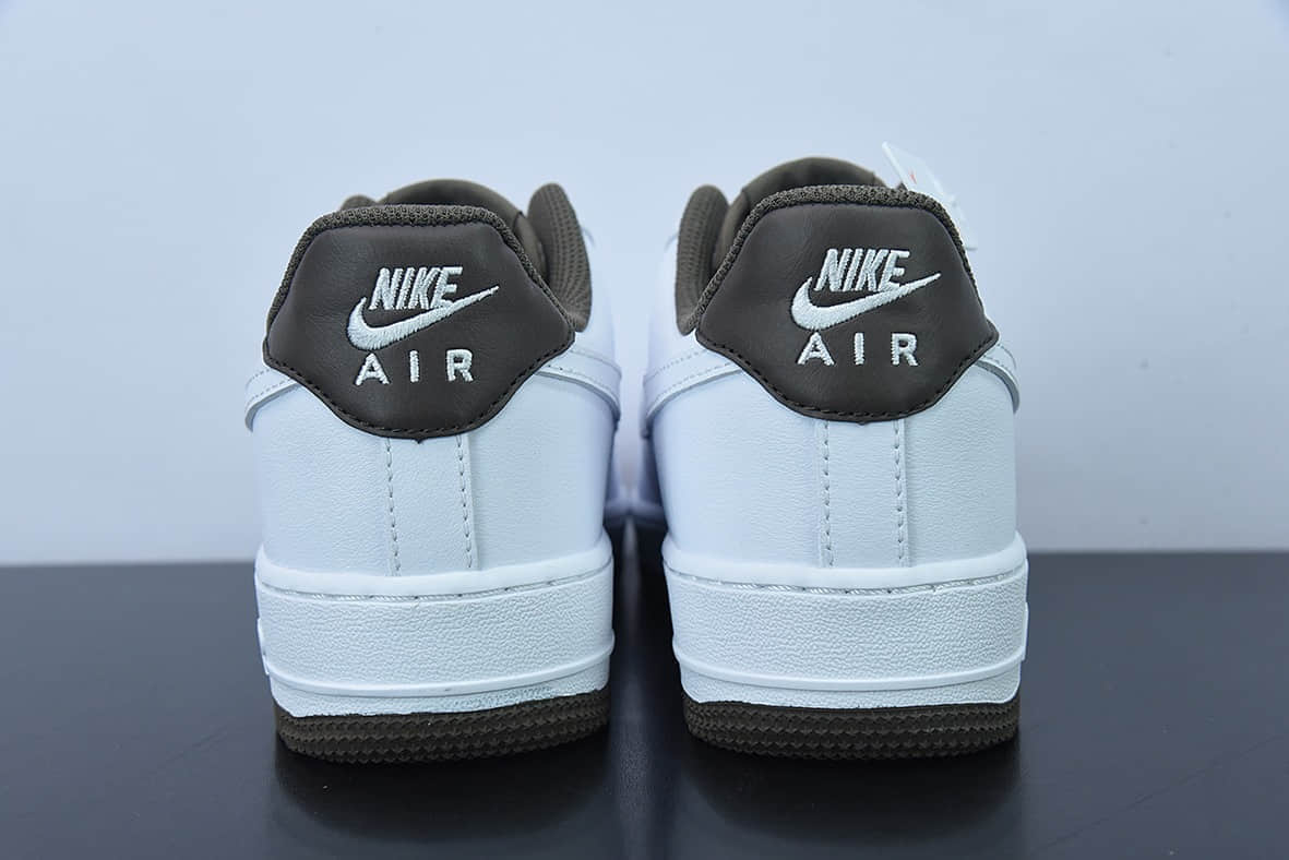 耐克Nike Air Force 1 Low 白褐色空军一号低帮休闲板鞋纯原版本 货号:DO5220-162