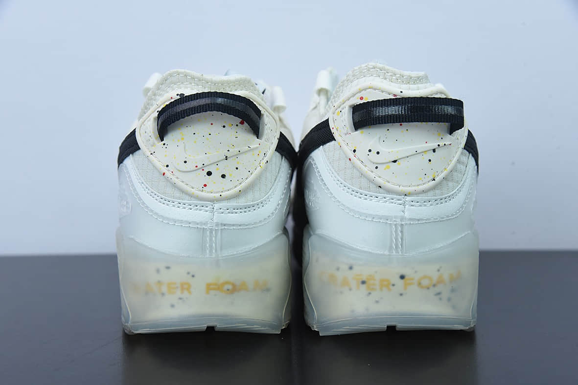 耐克Nike Off White™ x Air Max 90 AM90Nike Air Max 90 Terrascape 鞋型白色气垫跑鞋纯原版本 货号：DH2973-100