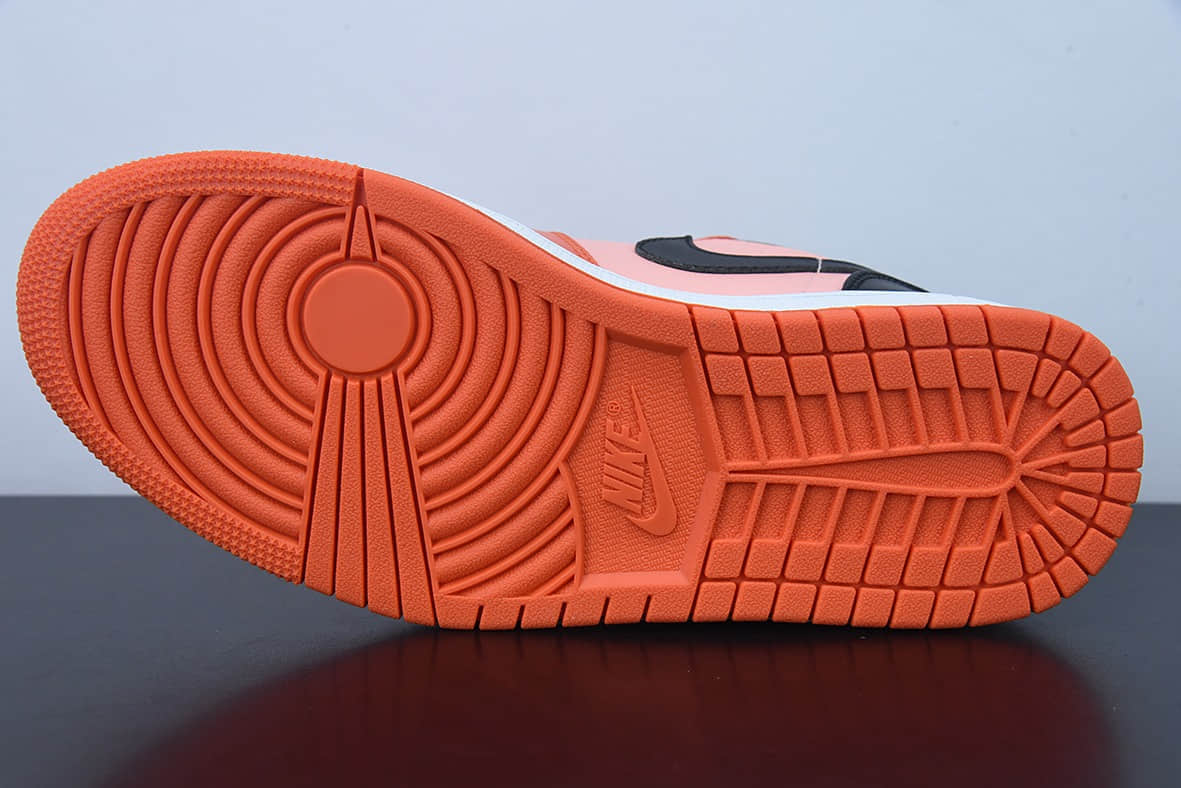 乔丹Air Jordan 1 LowDark Teal ObsidianAJ1 粉橙低帮经典复古文化休闲运动篮球鞋纯原版本 货号：DM3379-600