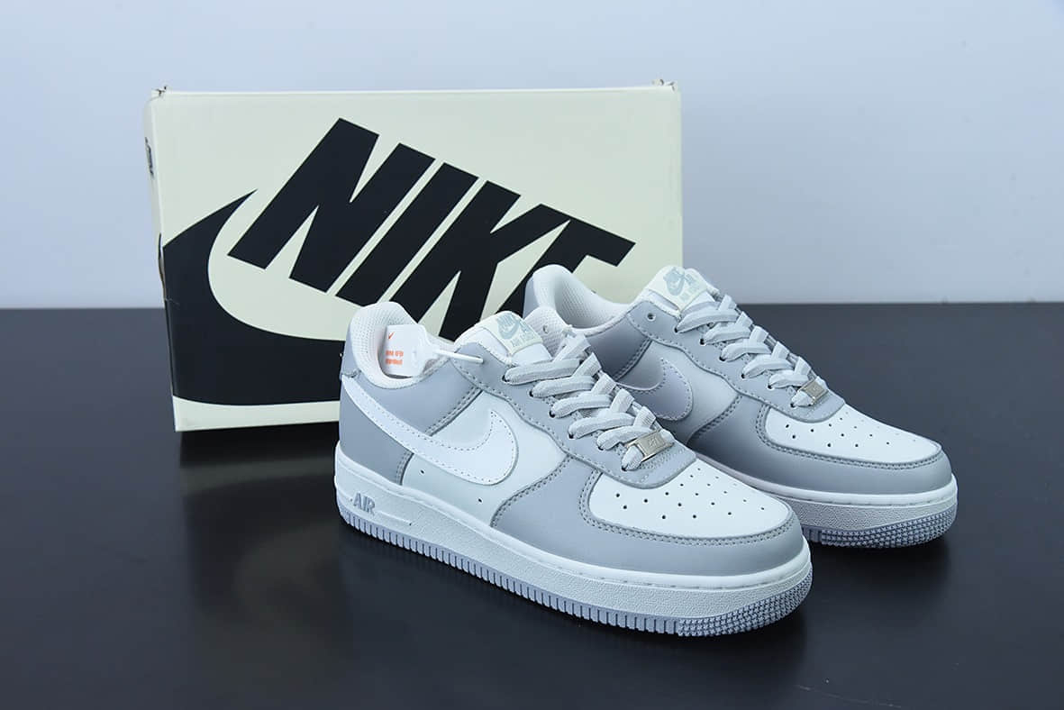耐克Nike Air Force 1'07 Low 雾霾灰空军一号低帮休闲板鞋纯原版本 货号:CW1888-606