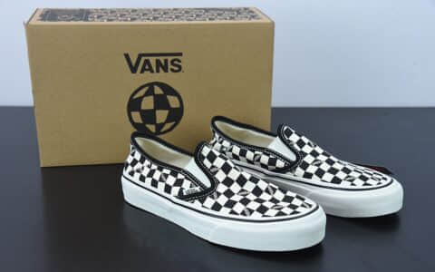 万斯Vans Silp on VR3 SF 万斯环保系列3.0黑白棋盘格低帮休闲板鞋纯原版本 货号:VN0A4BX81KP