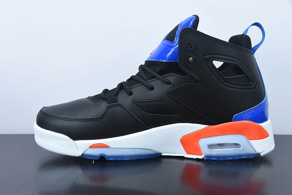 乔丹Air Jordan Fltclb'91 AJ 乔丹91蓝黑高帮篮球鞋纯原版本 货号：DC7329-006