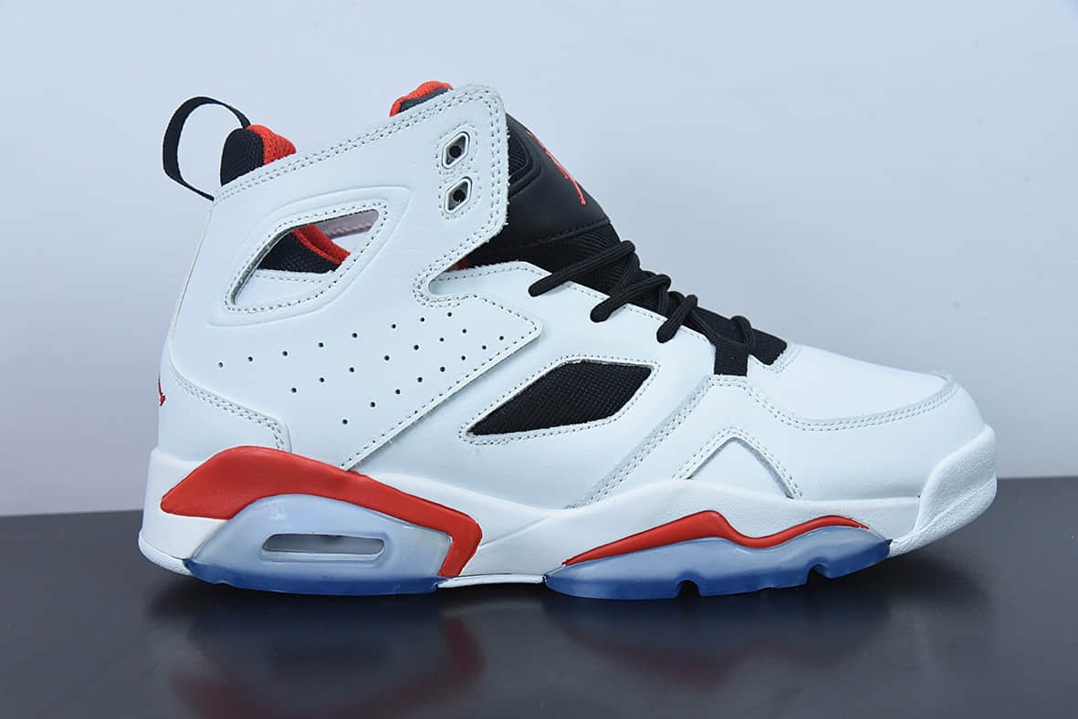 乔丹Air Jordan Fltclb'91 AJ 乔丹91白蓝红高帮篮球鞋纯原版本 货号:DC7329-106
