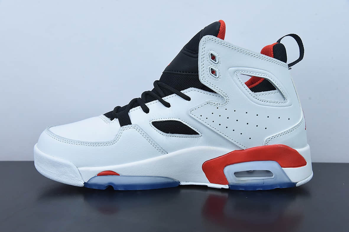 乔丹Air Jordan Fltclb'91 AJ 乔丹91白蓝红高帮篮球鞋纯原版本 货号:DC7329-106