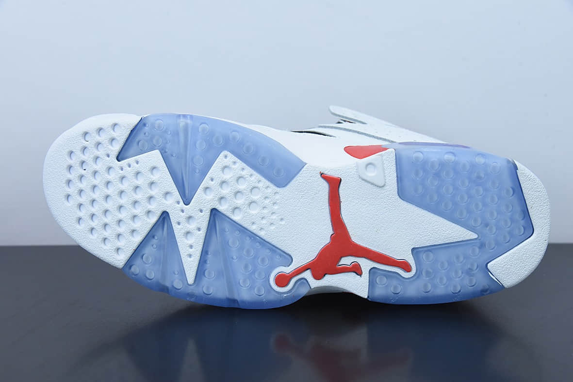 乔丹Air Jordan Fltclb'91 AJ 乔丹91白蓝红高帮篮球鞋纯原版本 货号:DC7329-106