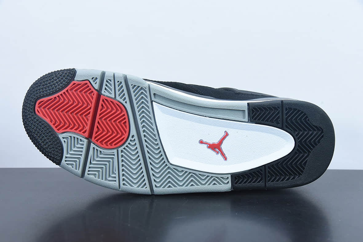 乔丹Air Jordan 4 Retro Olive Canvas AJ4 乔4黑灰牛仔男子文化篮球鞋纯原版本 货号:DH7138-006