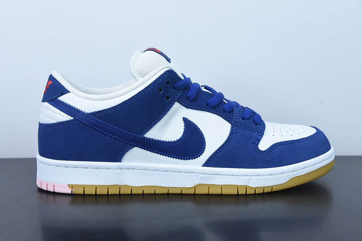耐克Nike SB Dunk Low 白蓝洛杉矶道奇SB扣碎篮板时尚休闲板鞋纯原版本 货号:DO9395-400