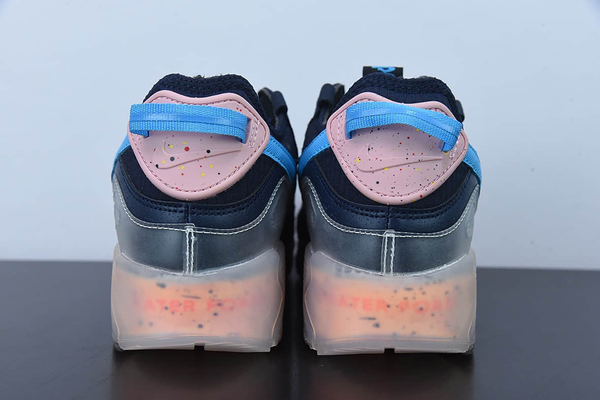耐克Nike Air Max 90 Terrascape Sail 全新热门款MAX90藏青蓝气垫跑鞋纯原版本 货号:DH4677-400
